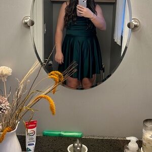 L Green Homecoming Dress